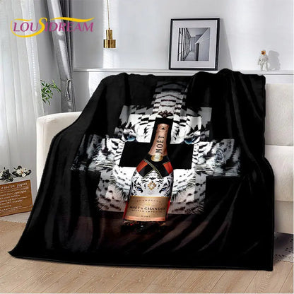 Wrapped in Pattern — Printed Flannel Throw Blanket