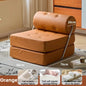 Foldable Nordic Sofa Bed — 1-Person Lazy Sofa for Bedroom & Living Room