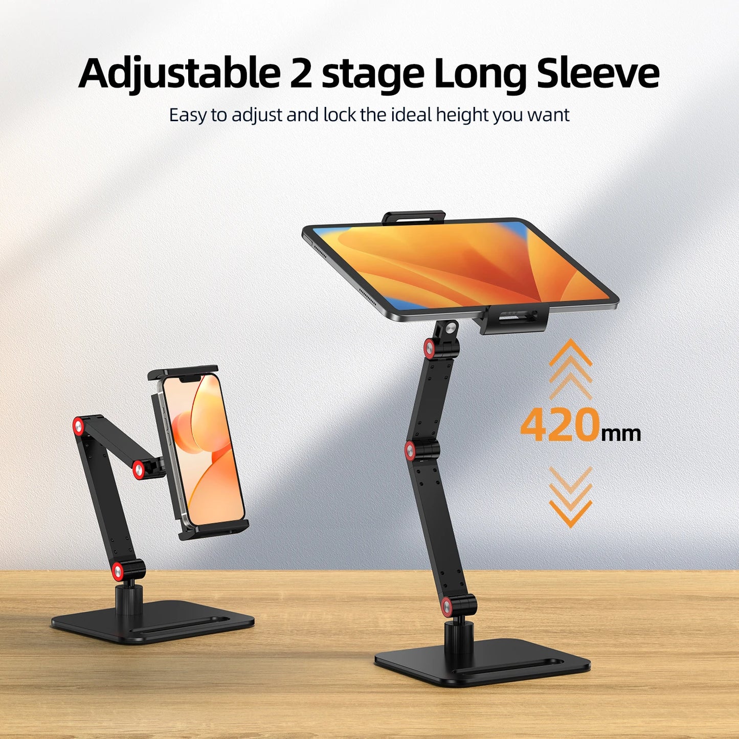 Your Screen, Your Height — Portable Monitor Stand for 15.6–18" Screens