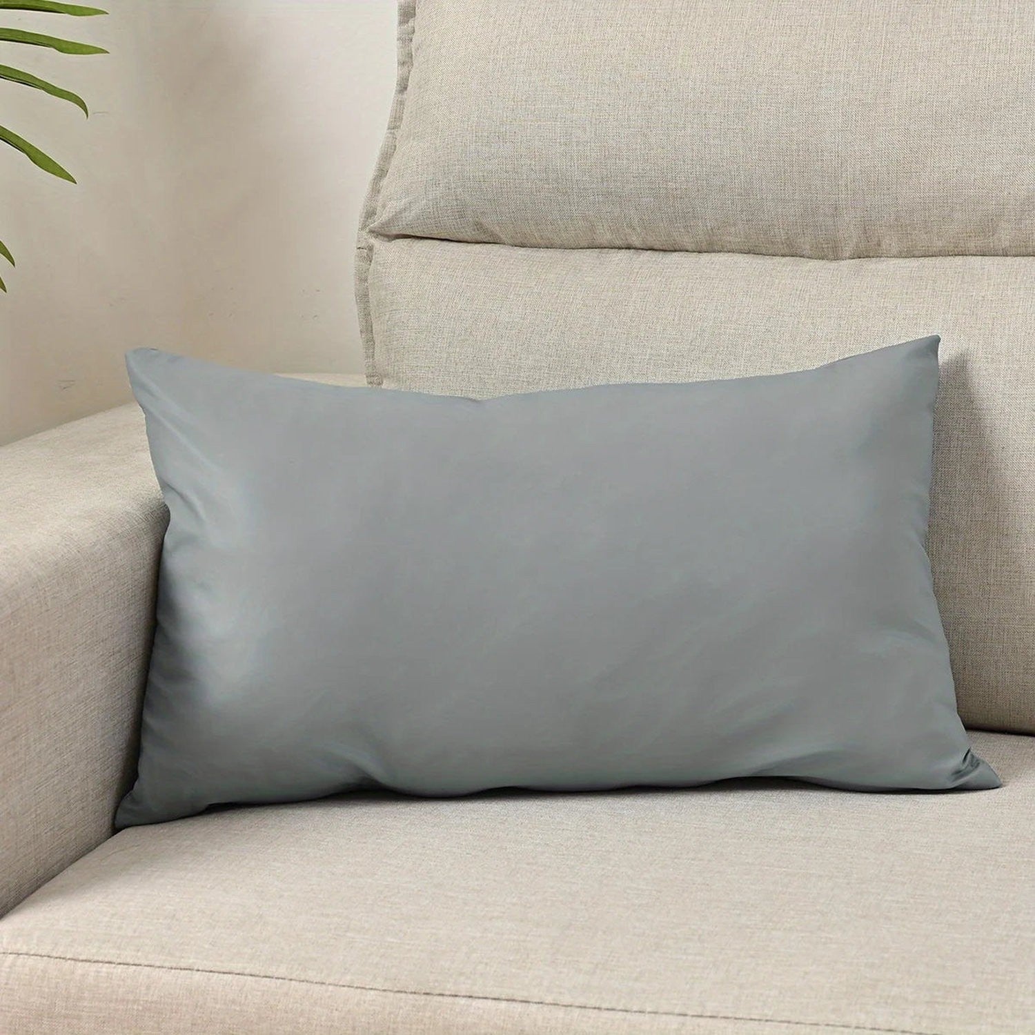 Waterproof PU Lumbar Cushion Cover — European Style