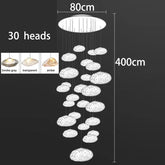 Modern LED Chandelier - Gbbmade Luxury Staircase & Living Room Light