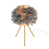 Soft Light, Strong Style — Grey Feather Tripod Desk Lamp Jonine’s Corner