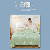 Cool Breathability Summer Quilt Multi-functional Cotton Gauze Fabric Towel Blanket Thin Breathable Duvet Skin-friendly Comforter Jonine’s Corner