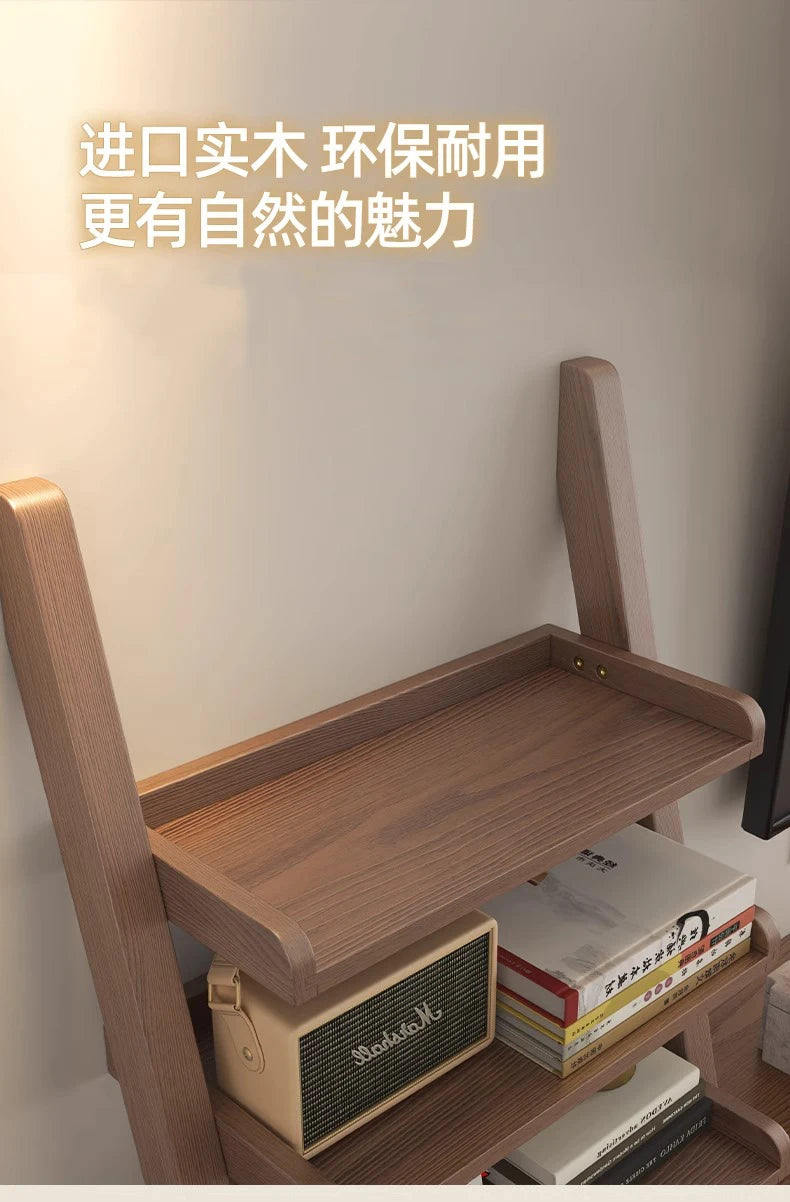 Where Books Meet Beauty — Minimalist Open Bookshelf & Display Cabinet