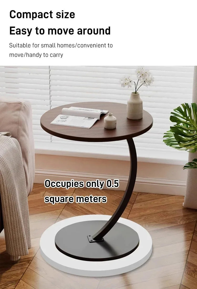 The Little Table That Does a Lot — Round Mini Side Table