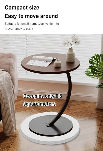 The Little Table That Does a Lot — Round Mini Side Table
