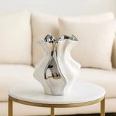 Textured Ceramic Wave Vase Jonine’s Corner