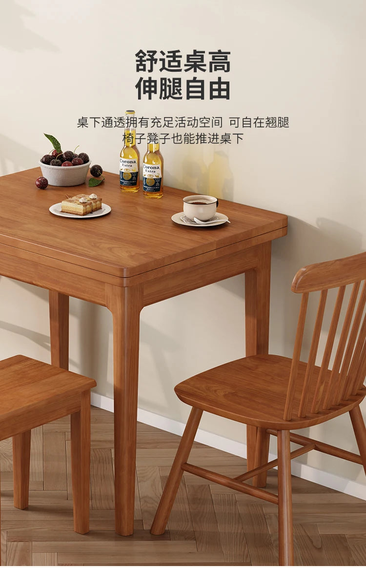 Glamour European Dining Table with Storage
