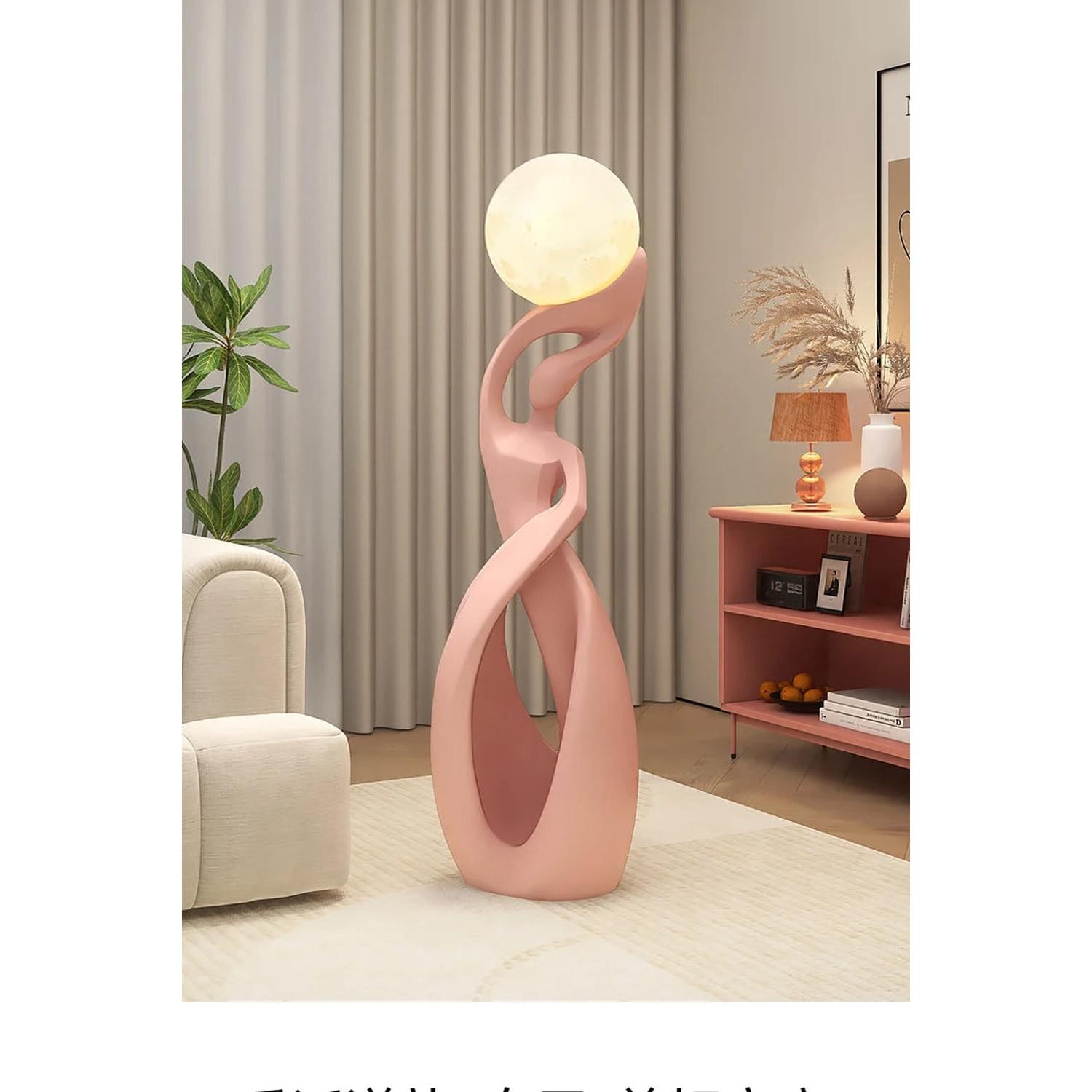Light That Lives in the Room — Nordic Glow Resin Figurine with Ambient Light