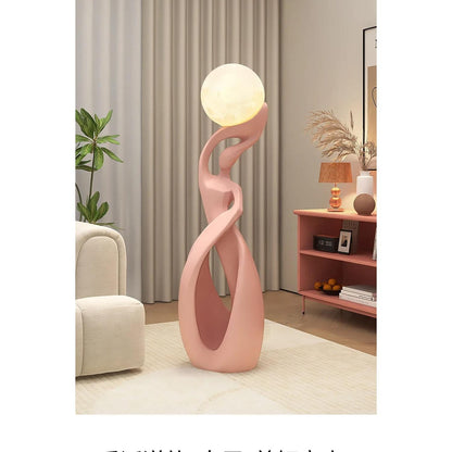 Light That Lives in the Room — Nordic Glow Resin Figurine with Ambient Light