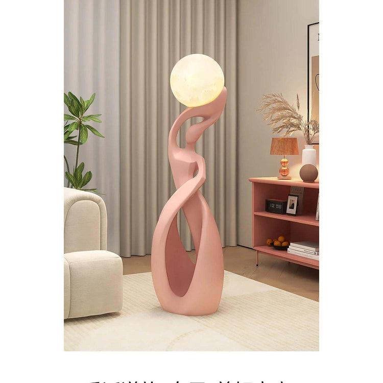 Light That Lives in the Room — Nordic Glow Resin Figurine with Ambient Light