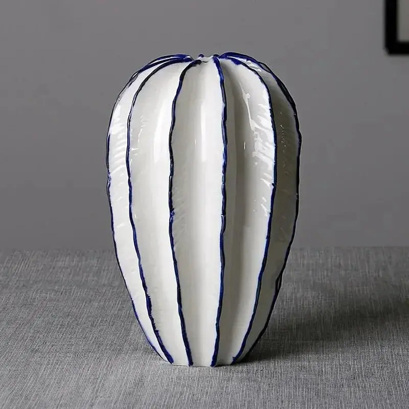 Creative Vase Ceramic Vase Living Room Floral Ornaments Flower Arrangement Home Decoration Vases Living Room Decoration Jonine’s Corner