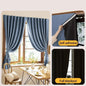 Self-Adhesive No-Drill Blackout Curtains