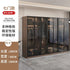 Glass light luxury corner cloakroom wardrobe Double clothes closet cabinets and wardrobes Cabinet dressing clothe home furniture Jonine&