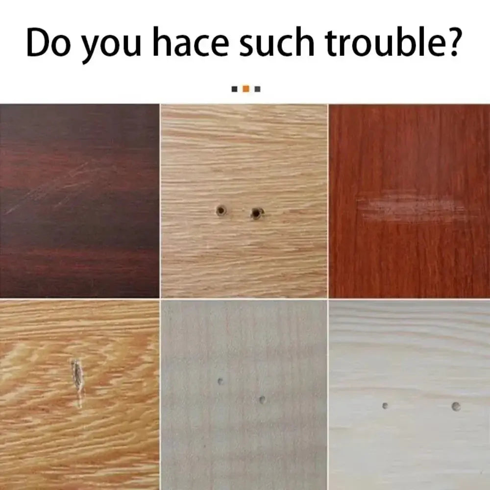 Waterproof Furniture Repair Pen Wooden Furniture Touch Up Wood Repair Crayon Damaged Scratch DIY Patch Paint Crayon Jonine&