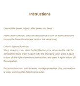 Flicker & Flow — Flame Effect Aromatherapy Diffuser & Humidifier Jonine’s Corner