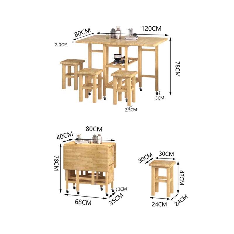 Power at the Table — Dark Luxury Mid-Century Dining Table