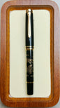 ADMOK J800 Piston Fountain Pen — Finely Carved Metal Body
