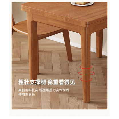 Glamour European Dining Table with Storage