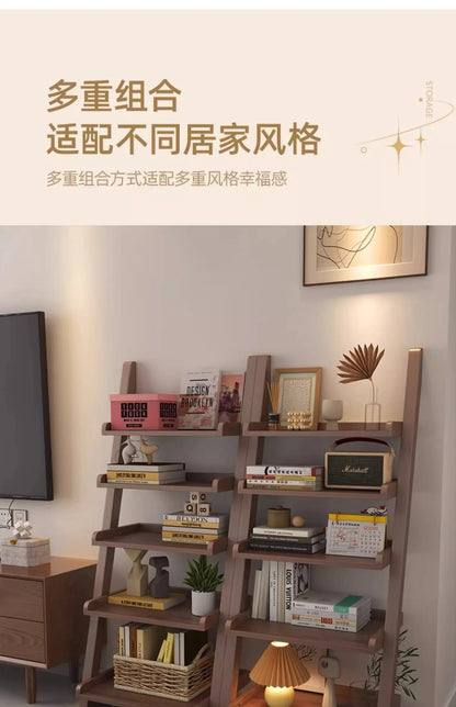 Where Books Meet Beauty — Minimalist Open Bookshelf & Display Cabinet