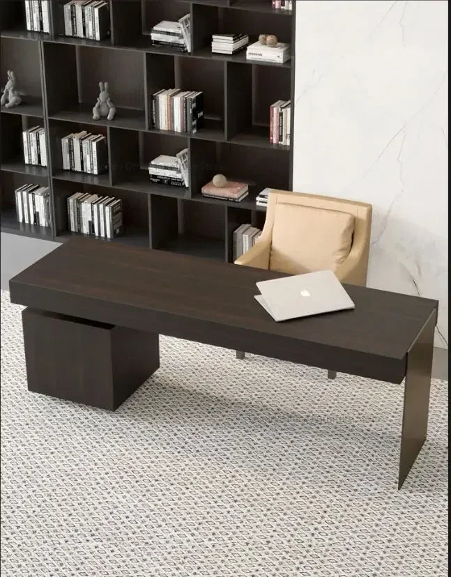 Italian Minimalist Luxury Study Desk