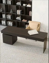 Italian Minimalism Office Desks Luxury Design Modern Study Office Desks Villa High-end Office Furniture Bureau De Chambre FYOD Jonine’s Corner