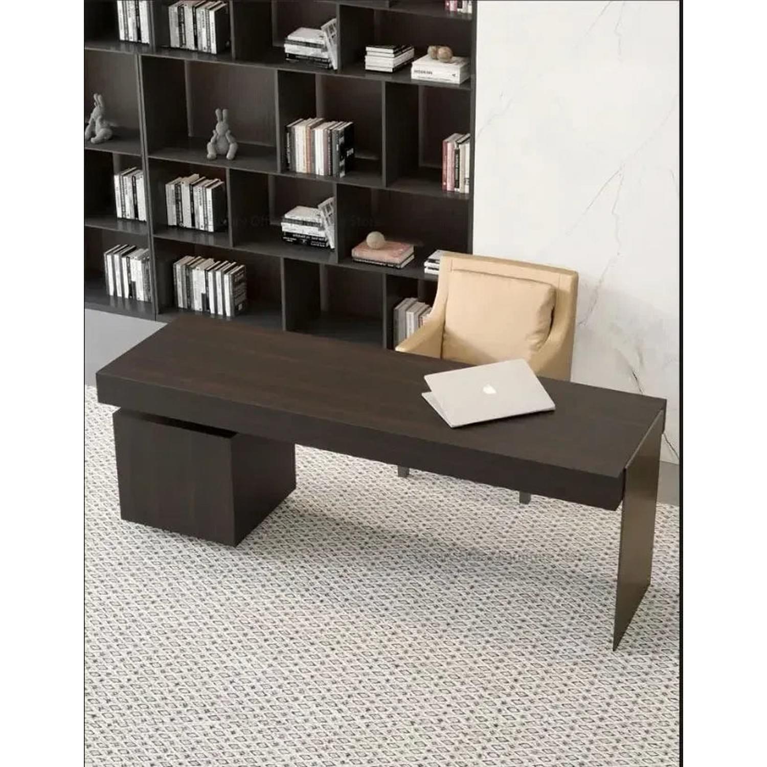 Italian Minimalist Luxury Study Desk