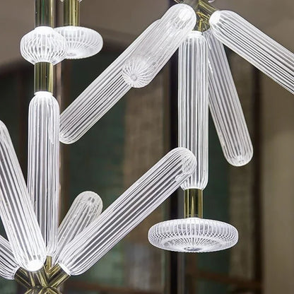 Nordic Luxury Art Glass Chandelier — High-End Pendant Lamp Home Décor