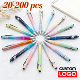 Gradient Metal Ballpoint Pens with Custom Logo Engraving — Bulk Sets of 20–200