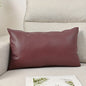 Waterproof PU Lumbar Cushion Cover — European Style