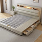 Luxury Multifunctional Bed Frame with Storage Headboard
