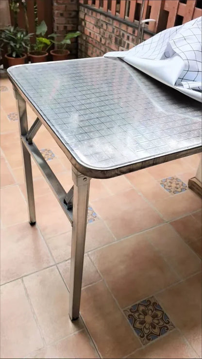 Foldable Stainless Steel Buffet & Serving Table