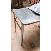 Foldable Stainless Steel Buffet & Serving Table Jonine’s Corner