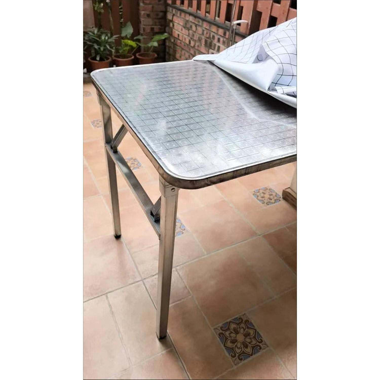 Foldable Stainless Steel Buffet & Serving Table Jonine’s Corner