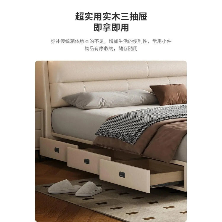The Storage Bed — Luxury Multifunctional Bed Frame with Storage Headboard Jonine’s Corner