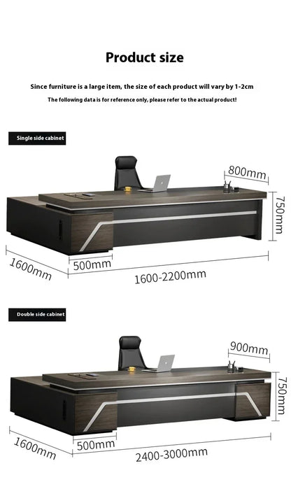 Elevable Corner Desk — Height-Adjustable Home Office Writing Table