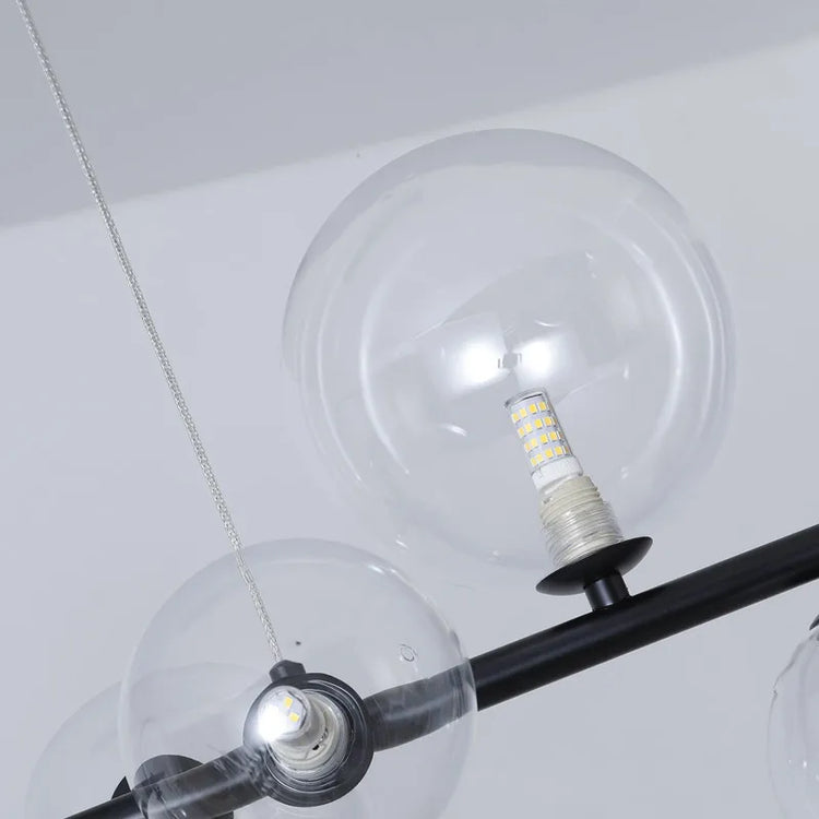 Modern Glass Bubbles Led Pendant Lights for Table Dining Room Kitchen Bar Chandeliers Lamps Home Decor Lusters Lighting Fixture Jonine&