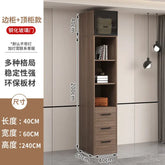 Glass light luxury corner cloakroom wardrobe Double clothes closet cabinets and wardrobes Cabinet dressing clothe home furniture Jonine&