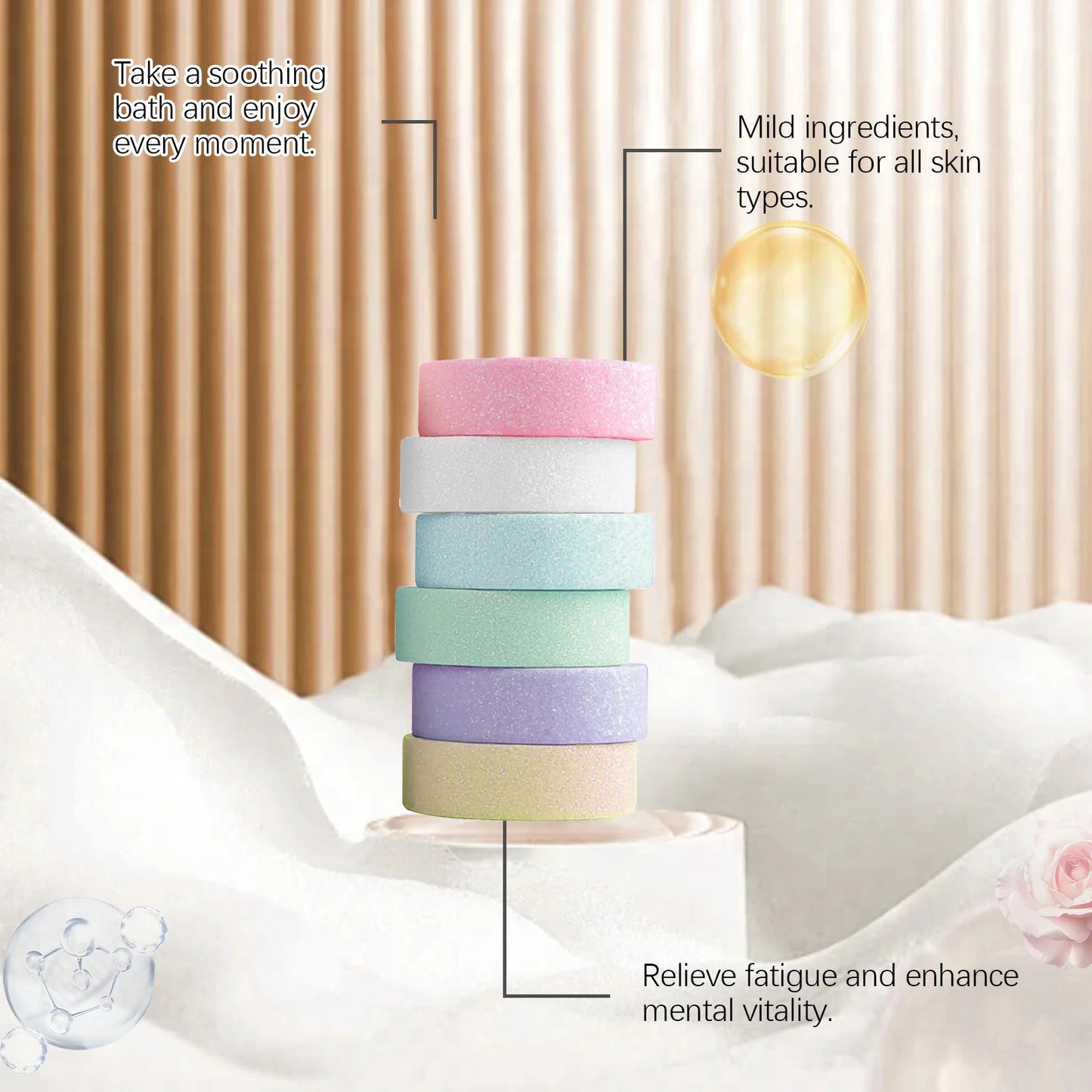 Steam Your Stress Away — Aromatherapy Shower Steamer Tablets