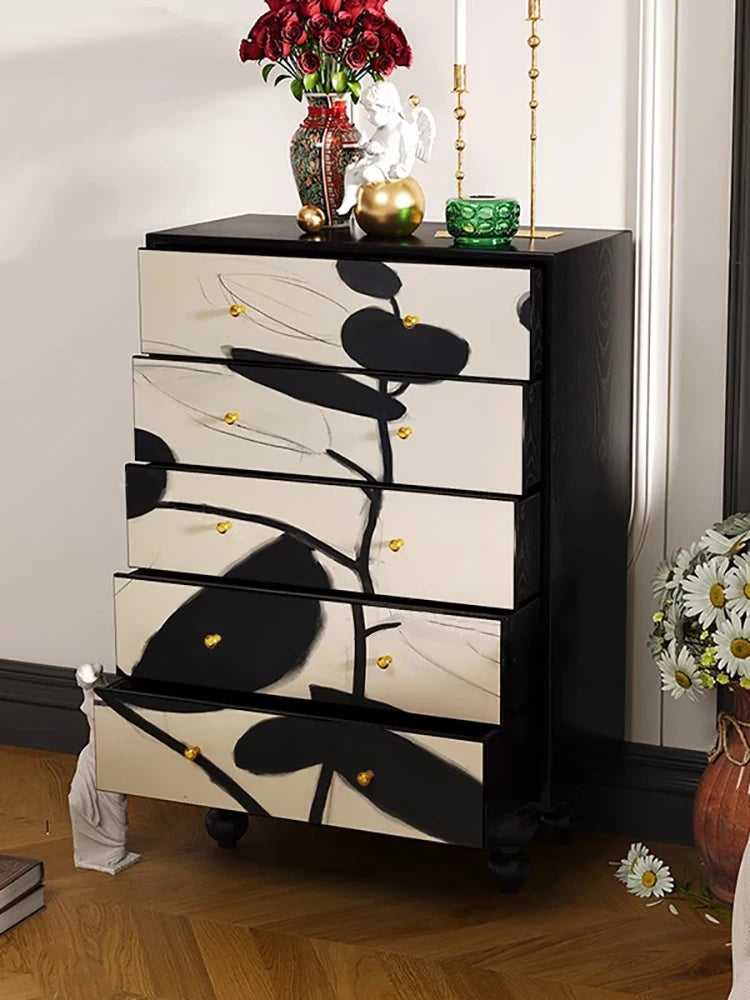 Minimalist Living Room Display Cabinet — Modern Storage Unit