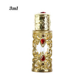 The Dubai Dropper — Arabian-Style Gold Rhinestone Refillable Perfume Bottle (3ml) Jonine’s Corner