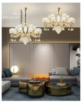 Dressed in Light — Crystal LED Chandelier for Hotel-Worthy Living Rooms & Bedrooms Jonine’s Corner