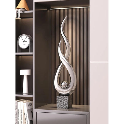 Feng Shui Resin Sculpture — Wind &amp; Water Rise Décor