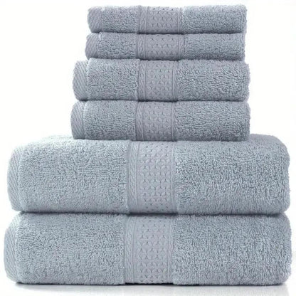 Soft &amp; Simple — Absorbent Cotton Bath Towel in Solid Colors