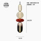 Imperfectly Beautiful — Wabi-Sabi Candy Glass Pendant Chandelier