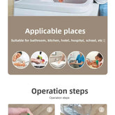 New Bathroom Automatic Sensing Soap Dispenser Type C Multiple Levels Contactless Electric Frother Charging Wall Mounted Vertical Jonine’s Corner