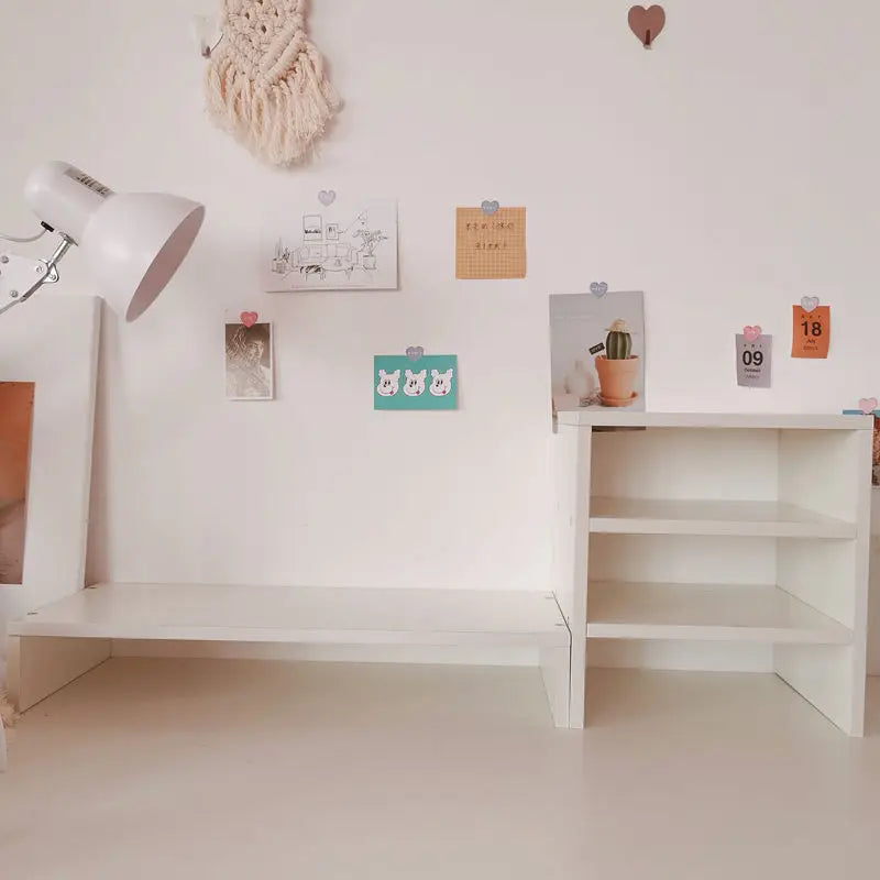 Desktop Storage Computer Elevated Rack Desk Surface Storage Rack Monitor Elevated Base Laptop Stand Sundries Office Accessories