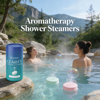 Steam Your Stress Away — Aromatherapy Shower Steamer Tablets