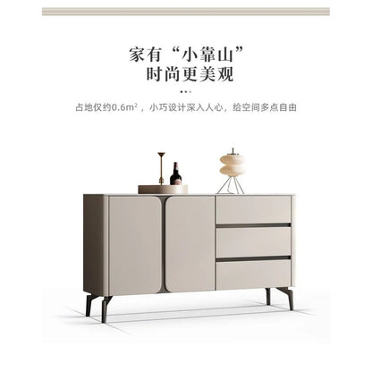 Premium Minimalist Display Cabinet — Light Luxury Living Room Storage