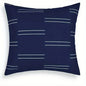Geometric Pattern Throw Pillow Cover — Printed Cushion Cover for Sofa & Bedroom